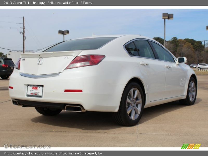 Bellanova White Pearl / Ebony 2013 Acura TL Technology