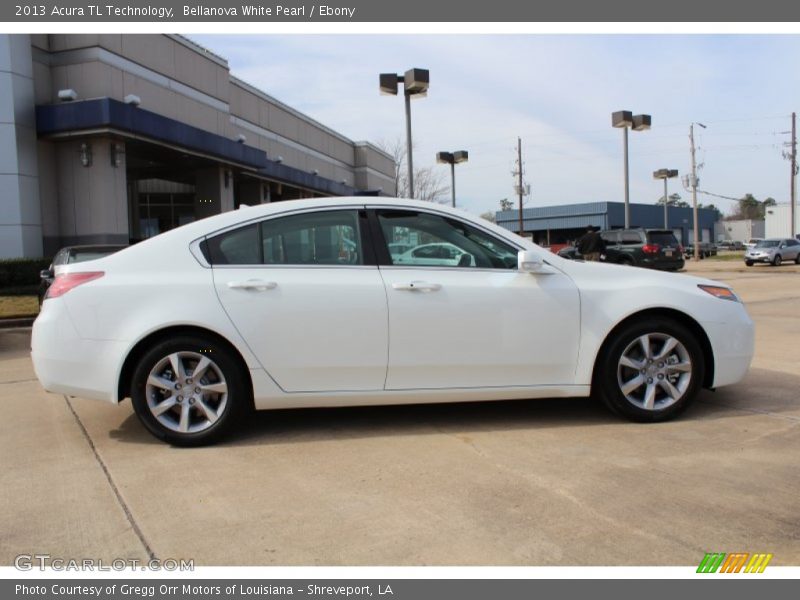 Bellanova White Pearl / Ebony 2013 Acura TL Technology