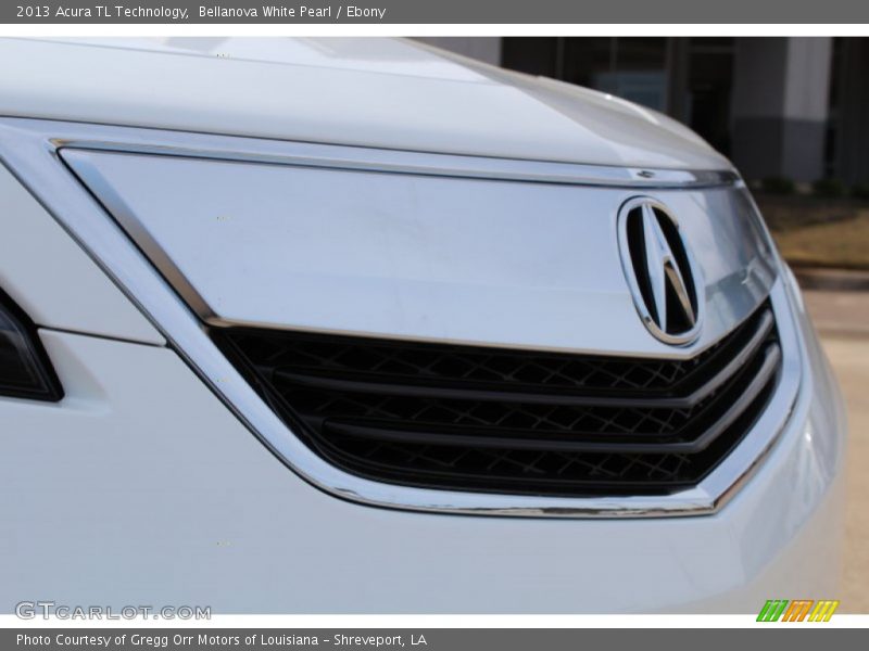 Bellanova White Pearl / Ebony 2013 Acura TL Technology