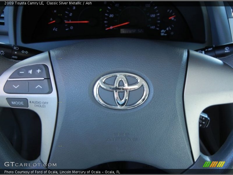 Classic Silver Metallic / Ash 2009 Toyota Camry LE