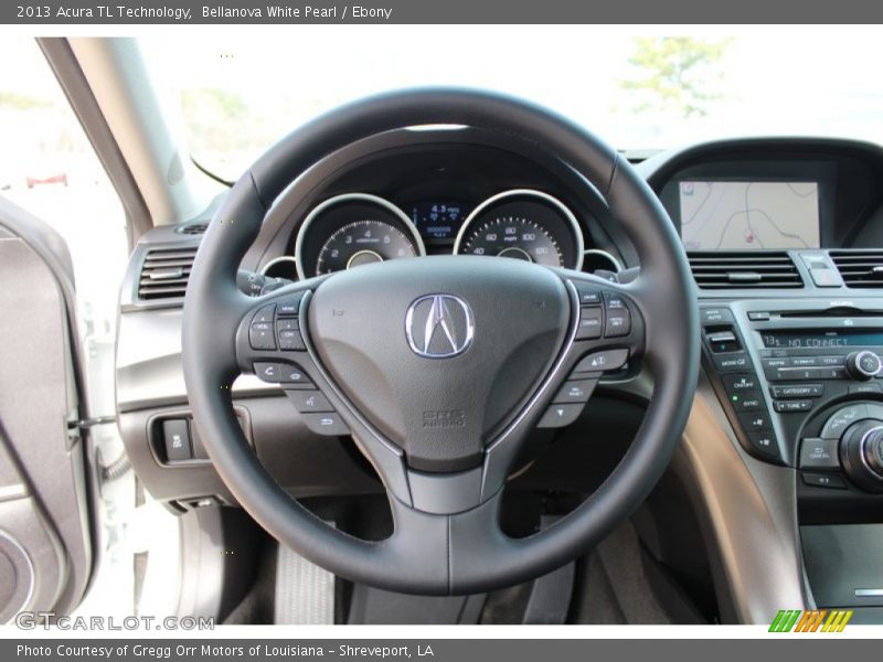 Bellanova White Pearl / Ebony 2013 Acura TL Technology