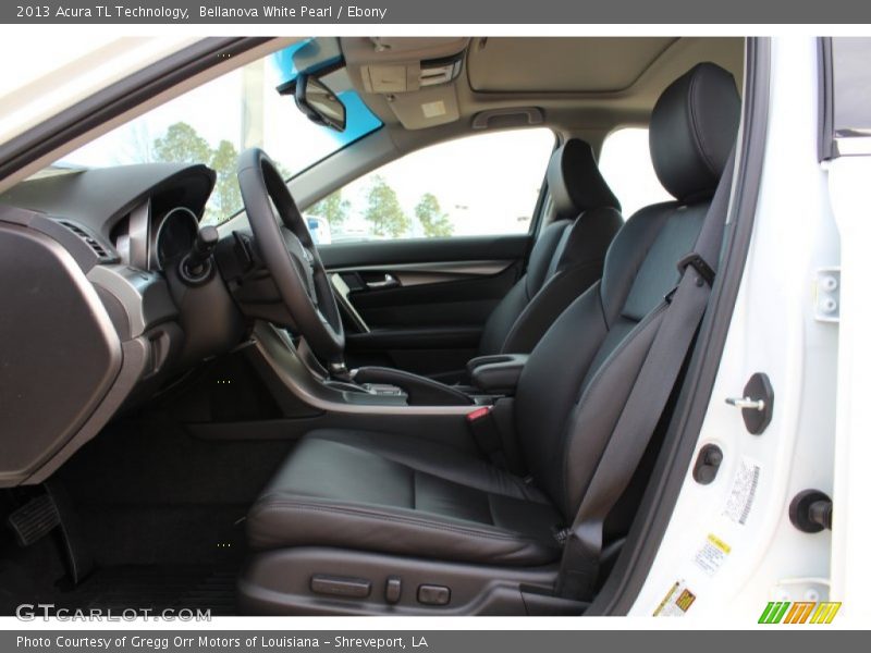 Bellanova White Pearl / Ebony 2013 Acura TL Technology