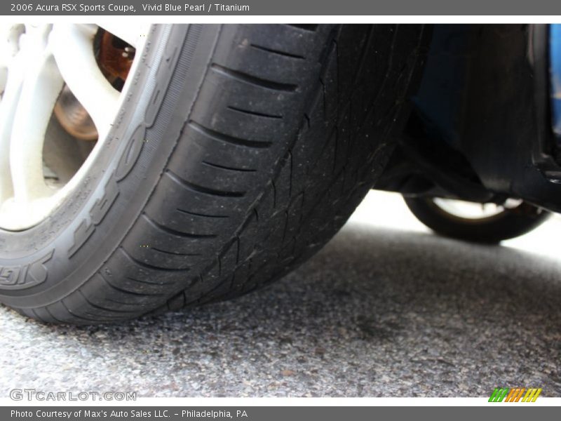 Vivid Blue Pearl / Titanium 2006 Acura RSX Sports Coupe
