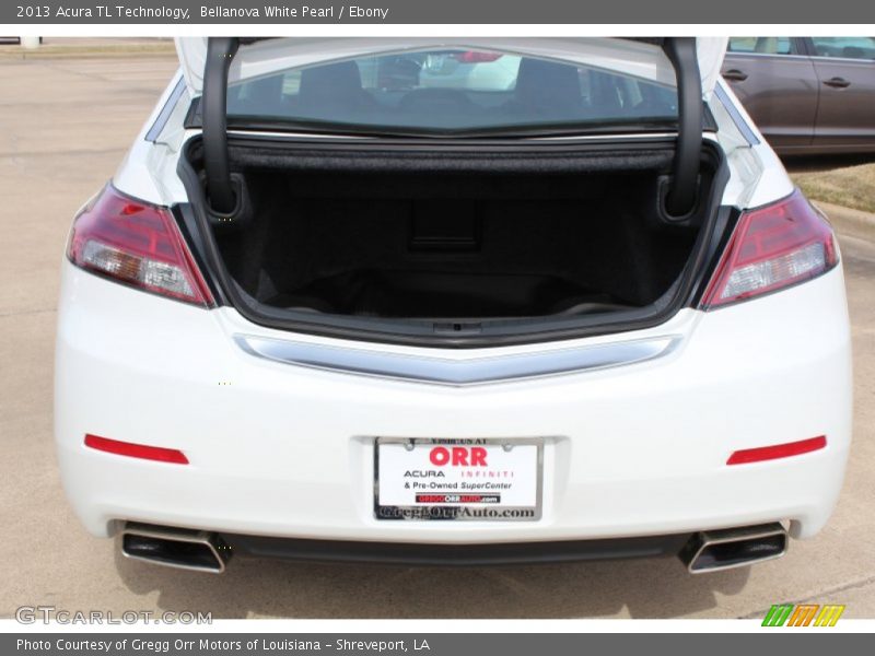 Bellanova White Pearl / Ebony 2013 Acura TL Technology