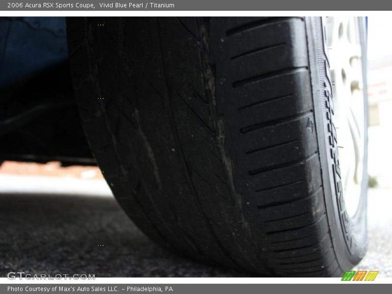 Vivid Blue Pearl / Titanium 2006 Acura RSX Sports Coupe