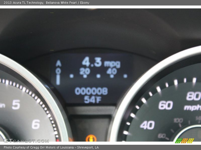 Bellanova White Pearl / Ebony 2013 Acura TL Technology