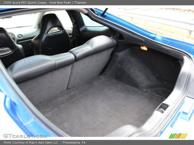 Vivid Blue Pearl / Titanium 2006 Acura RSX Sports Coupe