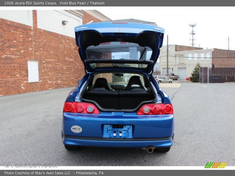 Vivid Blue Pearl / Titanium 2006 Acura RSX Sports Coupe