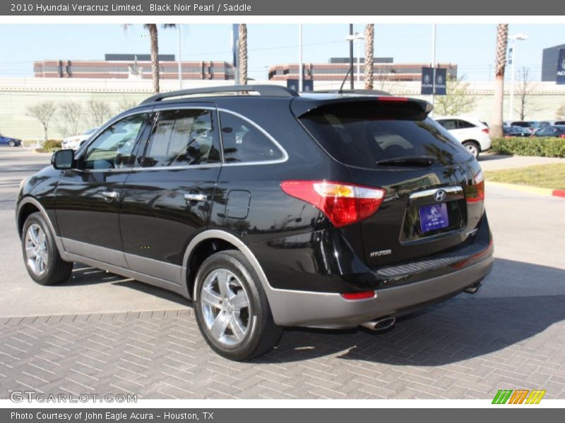 Black Noir Pearl / Saddle 2010 Hyundai Veracruz Limited