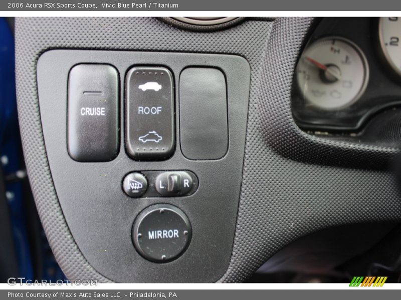 Vivid Blue Pearl / Titanium 2006 Acura RSX Sports Coupe