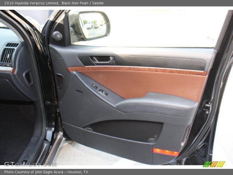 Black Noir Pearl / Saddle 2010 Hyundai Veracruz Limited