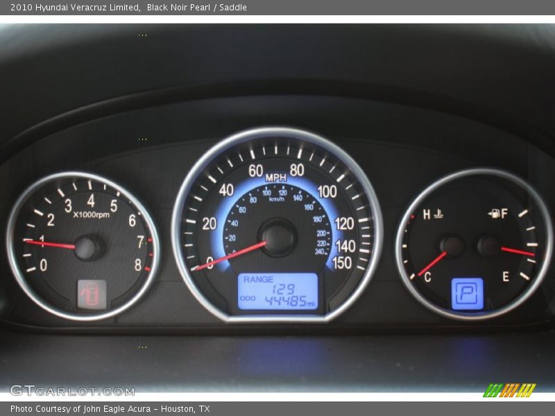  2010 Veracruz Limited Limited Gauges