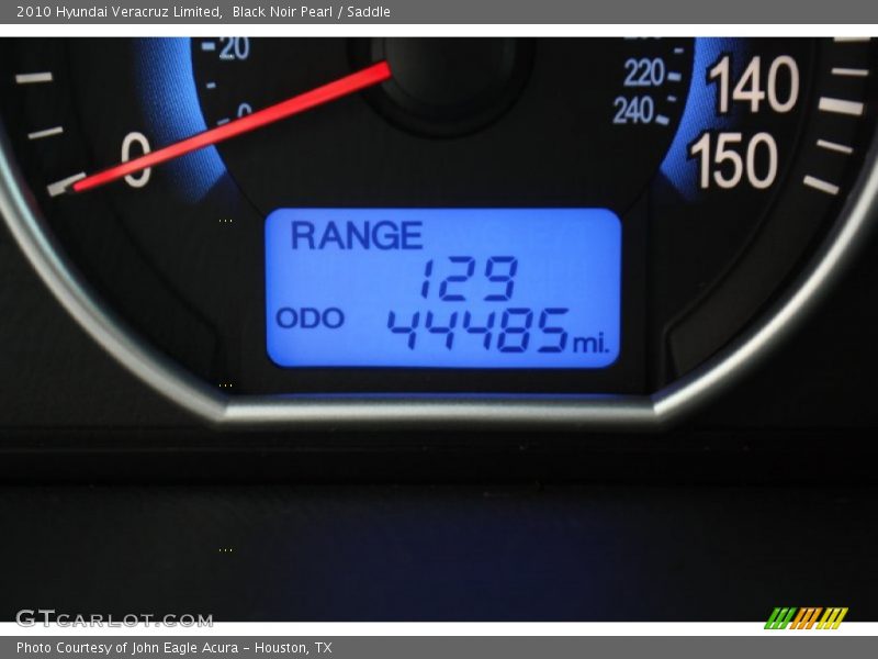 Black Noir Pearl / Saddle 2010 Hyundai Veracruz Limited