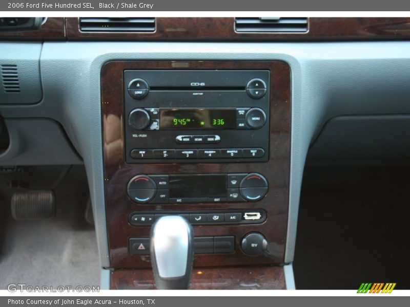 Black / Shale Grey 2006 Ford Five Hundred SEL