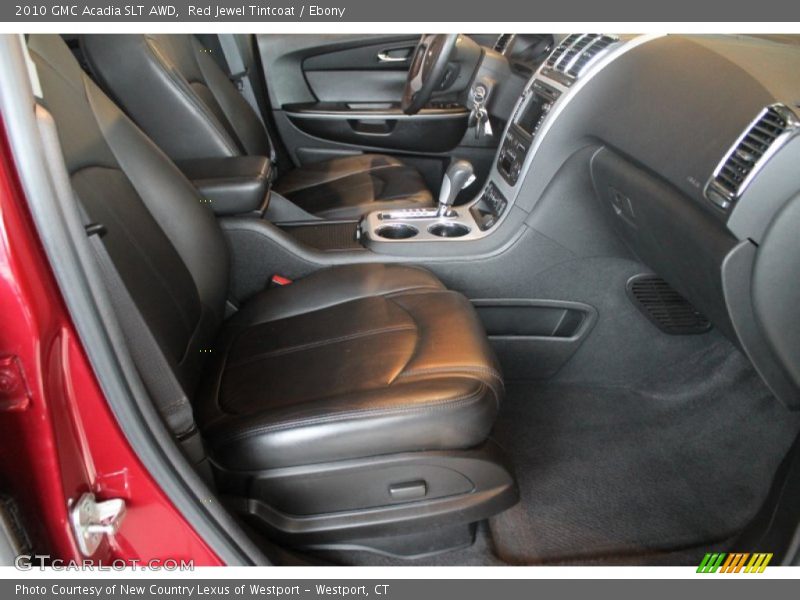 Red Jewel Tintcoat / Ebony 2010 GMC Acadia SLT AWD