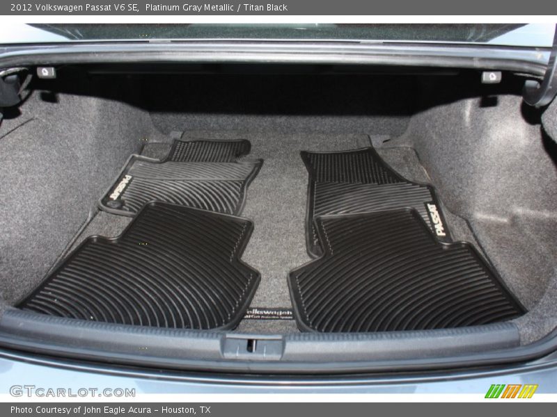 Platinum Gray Metallic / Titan Black 2012 Volkswagen Passat V6 SE