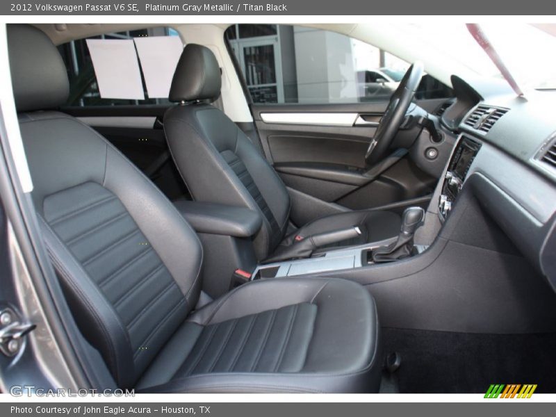 Platinum Gray Metallic / Titan Black 2012 Volkswagen Passat V6 SE