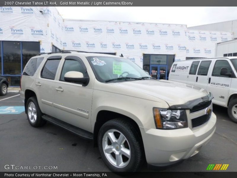 Gold Mist Metallic / Light Cashmere/Ebony 2007 Chevrolet Tahoe LT 4x4
