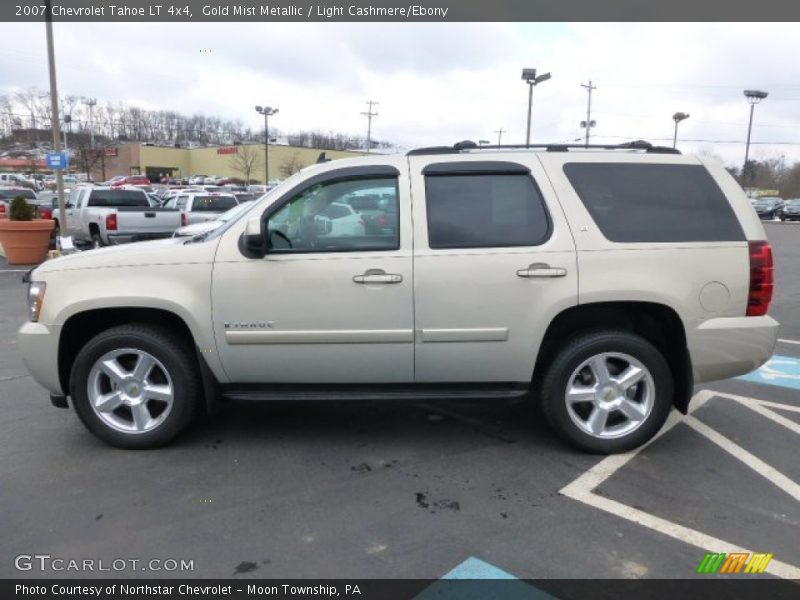 Gold Mist Metallic / Light Cashmere/Ebony 2007 Chevrolet Tahoe LT 4x4