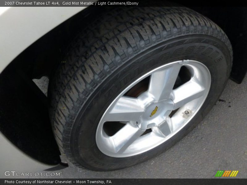 Gold Mist Metallic / Light Cashmere/Ebony 2007 Chevrolet Tahoe LT 4x4