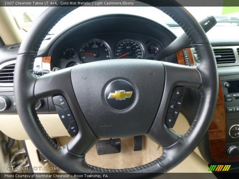 Gold Mist Metallic / Light Cashmere/Ebony 2007 Chevrolet Tahoe LT 4x4