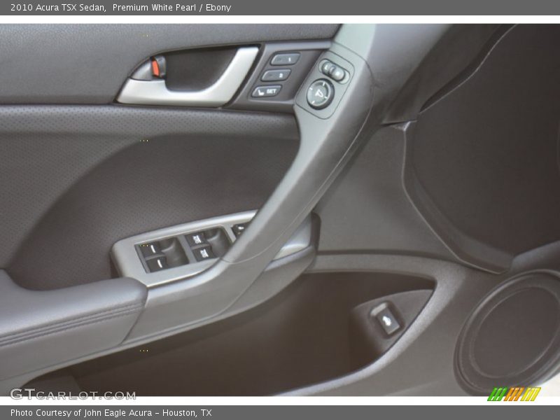 Premium White Pearl / Ebony 2010 Acura TSX Sedan