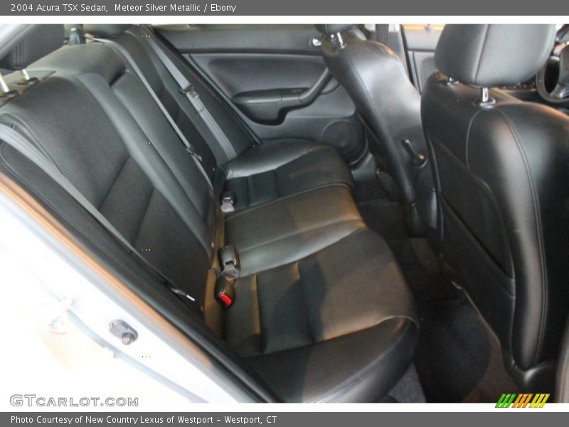 Meteor Silver Metallic / Ebony 2004 Acura TSX Sedan