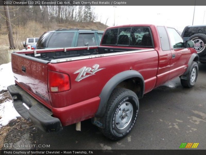  2002 S10 ZR2 Extended Cab 4x4 Dark Cherry Red Metallic