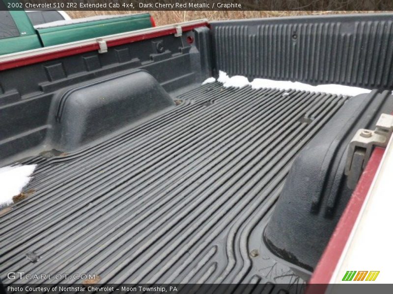 Dark Cherry Red Metallic / Graphite 2002 Chevrolet S10 ZR2 Extended Cab 4x4