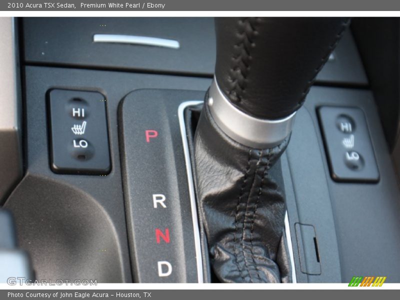 Premium White Pearl / Ebony 2010 Acura TSX Sedan