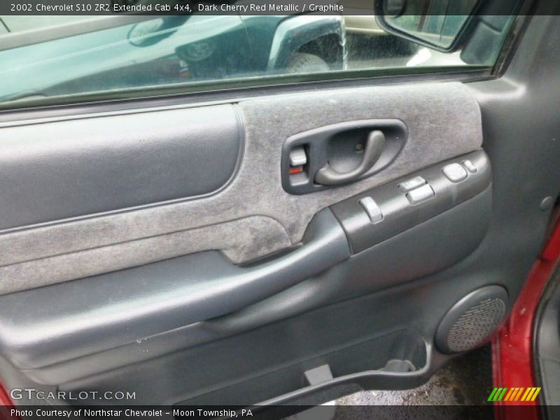 Dark Cherry Red Metallic / Graphite 2002 Chevrolet S10 ZR2 Extended Cab 4x4