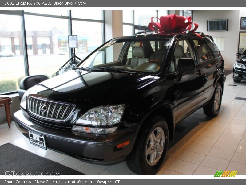 Black Onyx / Ivory 2002 Lexus RX 300 AWD