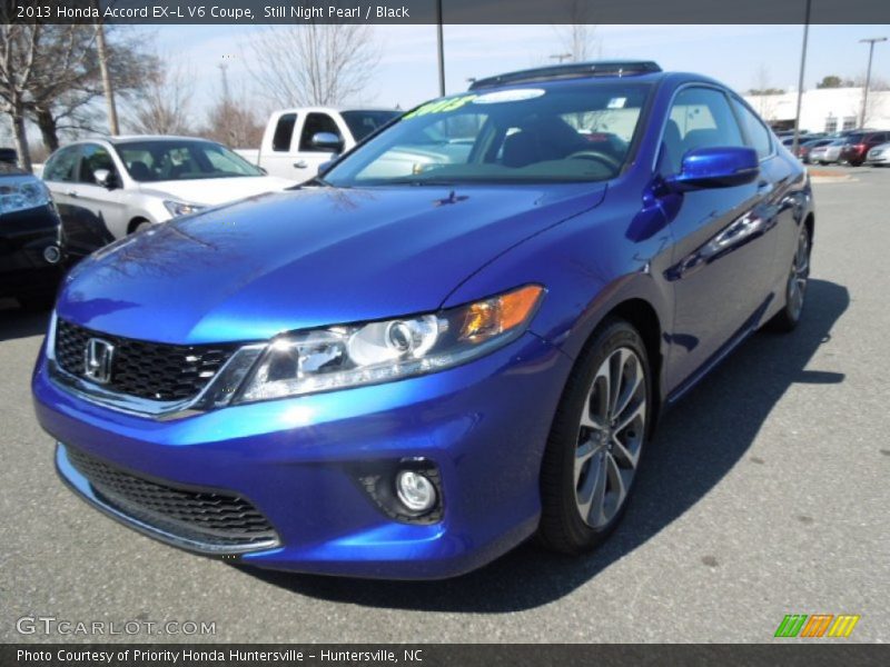 Front 3/4 View of 2013 Accord EX-L V6 Coupe