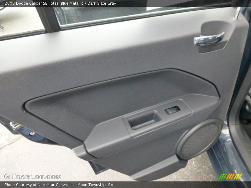 Steel Blue Metallic / Dark Slate Gray 2008 Dodge Caliber SE