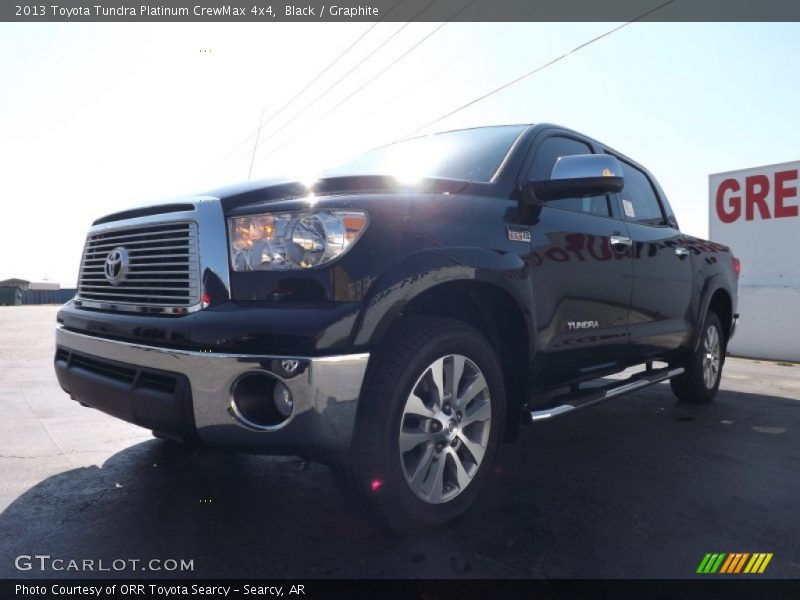 Black / Graphite 2013 Toyota Tundra Platinum CrewMax 4x4