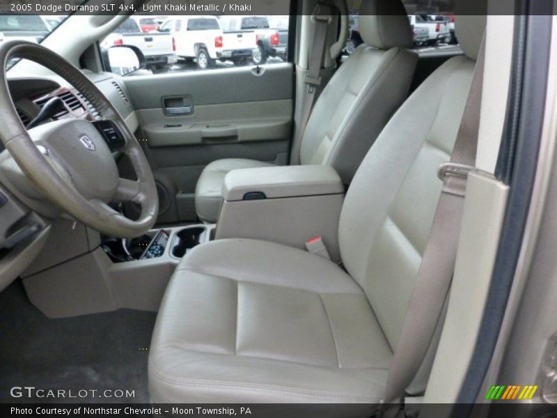 Light Khaki Metallic / Khaki 2005 Dodge Durango SLT 4x4