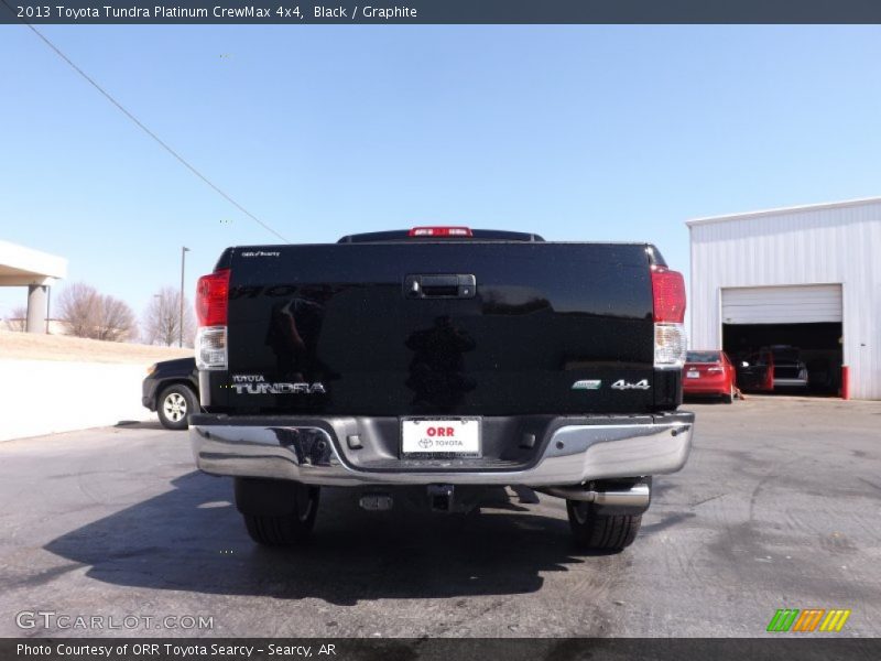 Black / Graphite 2013 Toyota Tundra Platinum CrewMax 4x4