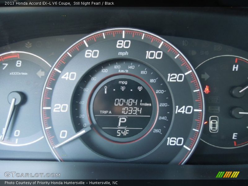  2013 Accord EX-L V6 Coupe EX-L V6 Coupe Gauges