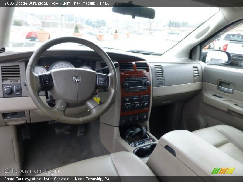Light Khaki Metallic / Khaki 2005 Dodge Durango SLT 4x4
