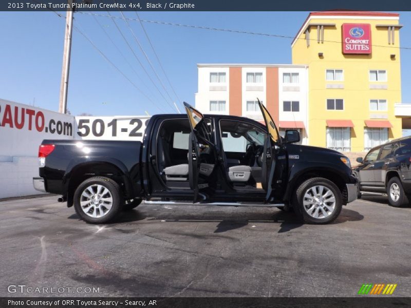 Black / Graphite 2013 Toyota Tundra Platinum CrewMax 4x4