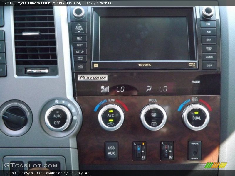 Black / Graphite 2013 Toyota Tundra Platinum CrewMax 4x4