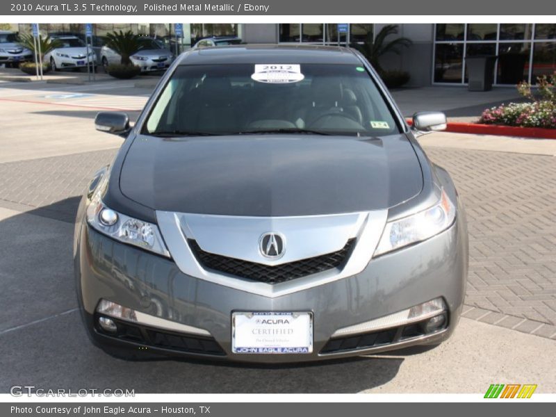 Polished Metal Metallic / Ebony 2010 Acura TL 3.5 Technology