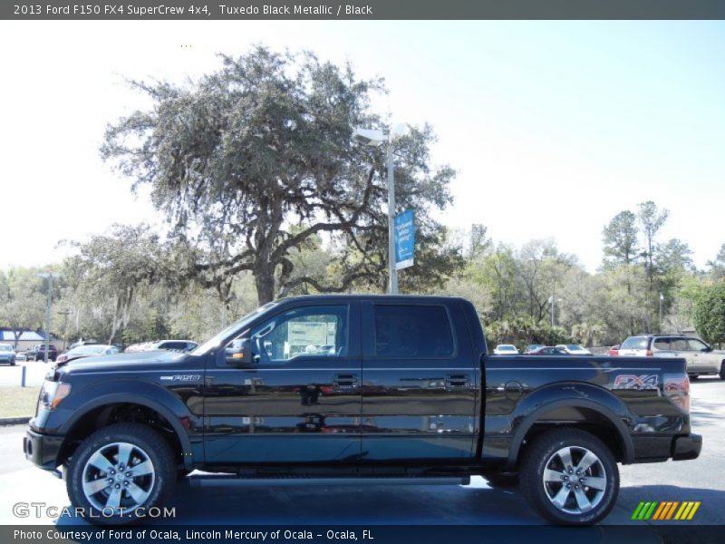 Tuxedo Black Metallic / Black 2013 Ford F150 FX4 SuperCrew 4x4
