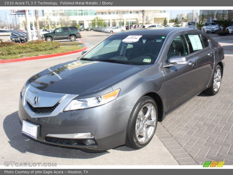 Polished Metal Metallic / Ebony 2010 Acura TL 3.5 Technology