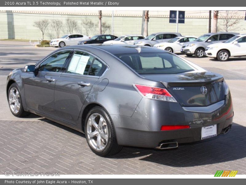 Polished Metal Metallic / Ebony 2010 Acura TL 3.5 Technology