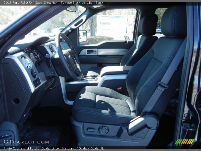 Tuxedo Black Metallic / Black 2013 Ford F150 FX4 SuperCrew 4x4