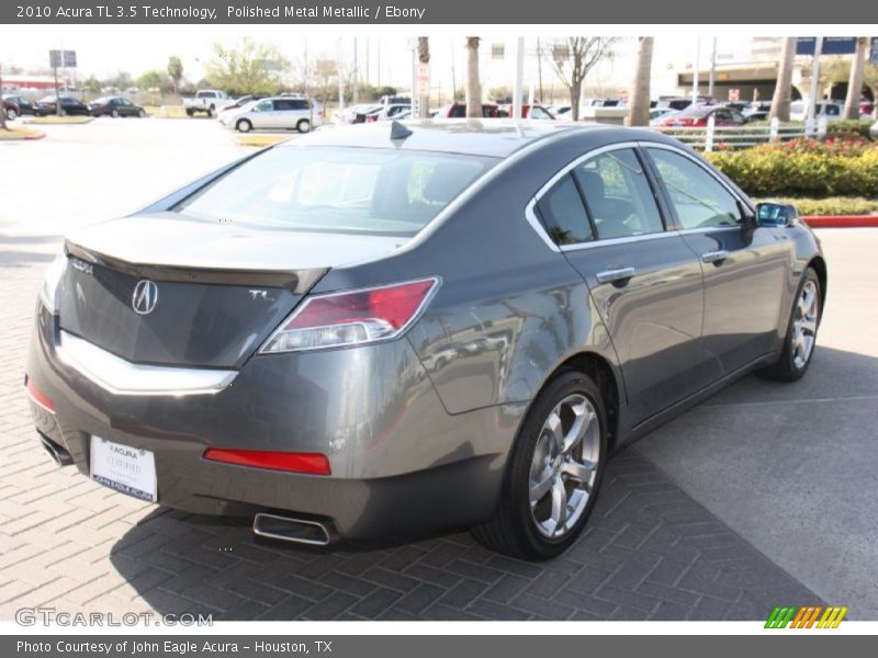 Polished Metal Metallic / Ebony 2010 Acura TL 3.5 Technology
