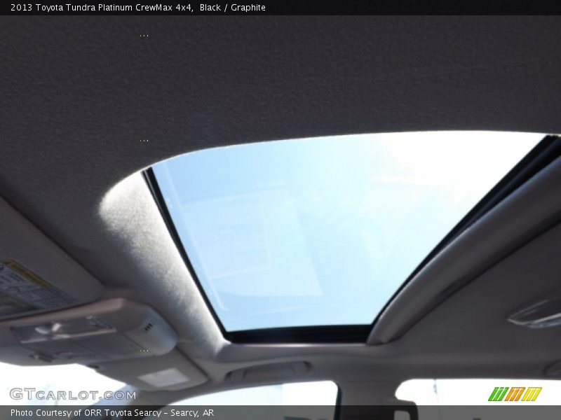 Black / Graphite 2013 Toyota Tundra Platinum CrewMax 4x4