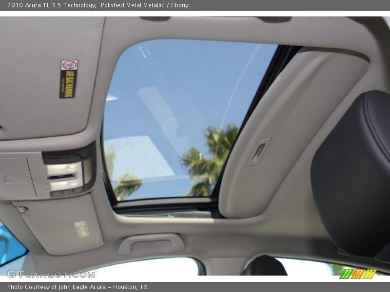 Polished Metal Metallic / Ebony 2010 Acura TL 3.5 Technology