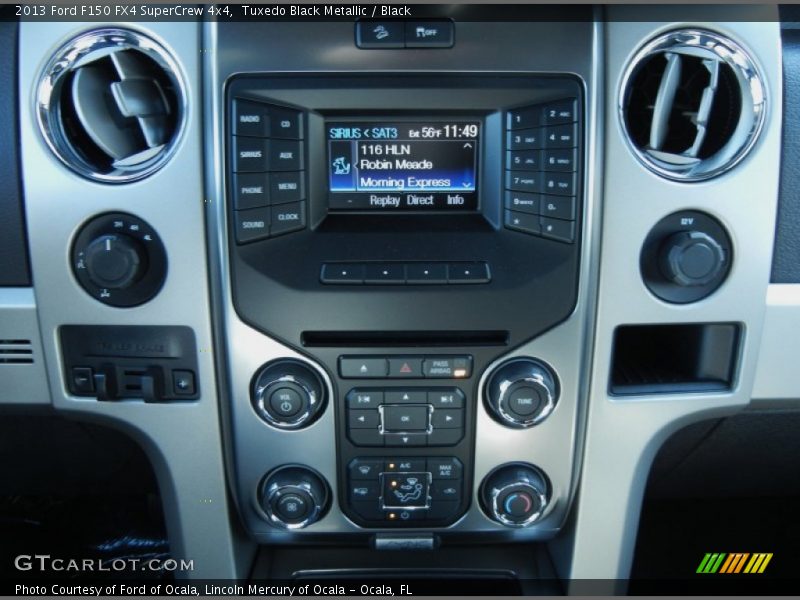 Tuxedo Black Metallic / Black 2013 Ford F150 FX4 SuperCrew 4x4
